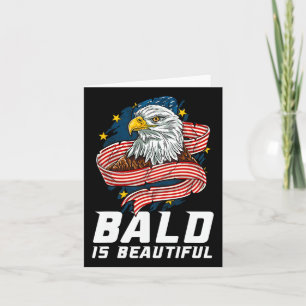 Carte Chauve Est Beau 4 Juillet Patriotique Aigle États-