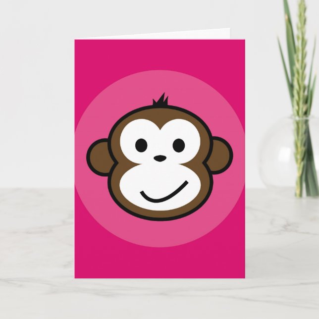 Carte Cheeky Monkey (Devant)