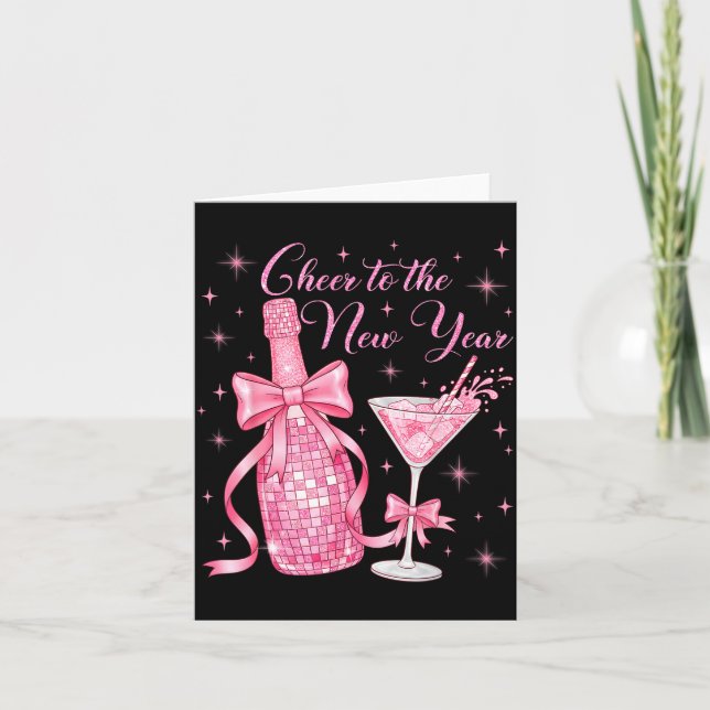 Carte Cheer To The New Year Happy New Year 2026 Countdow (Devant)