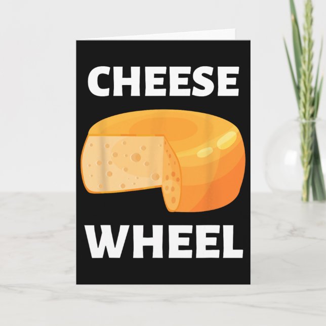Carte Cheese Wheel Video Jeu Conception de mème (Devant)