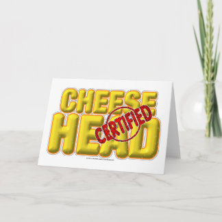 Carte CheeseHead certifié