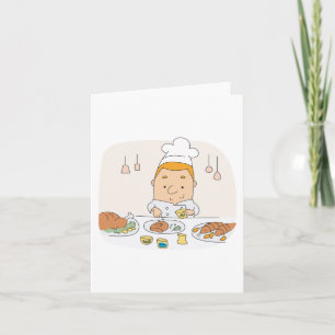 Carte Chef Au Travail