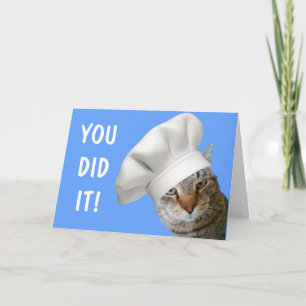 Carte Chef Cute 