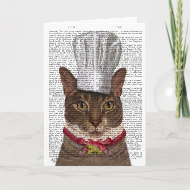 Carte Chef de chats (Devant)