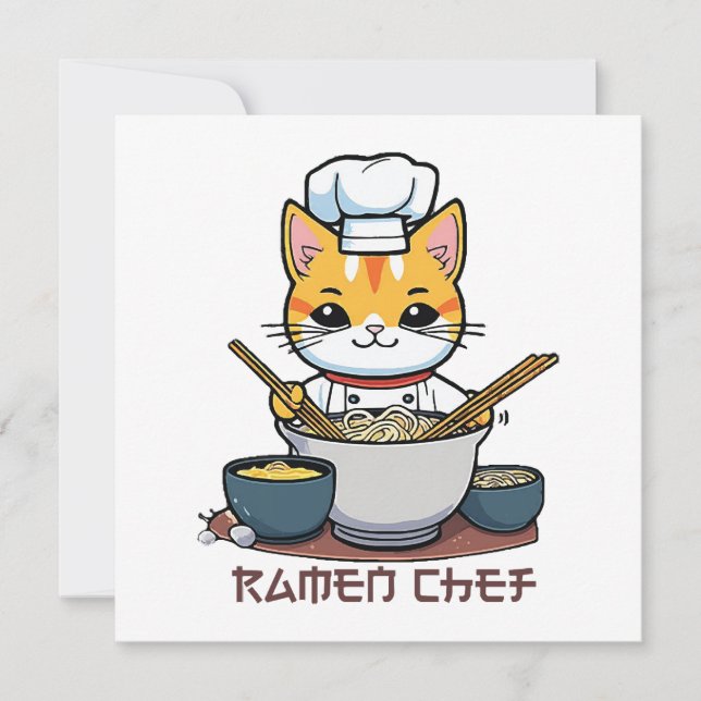 Carte Chef de Ramen (Devant)