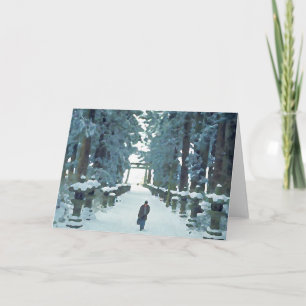 Carte Chemin de neige