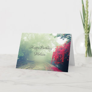 Carte Chemins de fer Misty Pittoresque Photo Anniversair