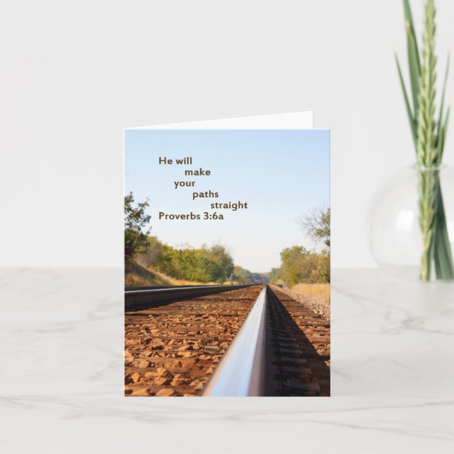 Carte Chemins droits (Devant)