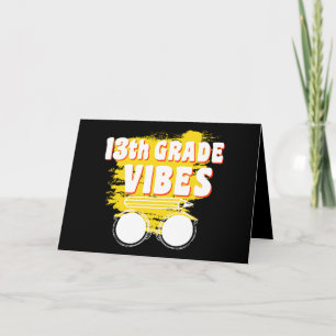 Carte Chemise 13e année ambiance Retour à l'école Premie