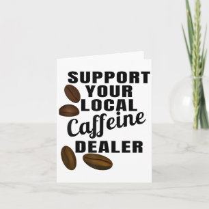 Carte Chemise à café supportez votre concessionnaire loc