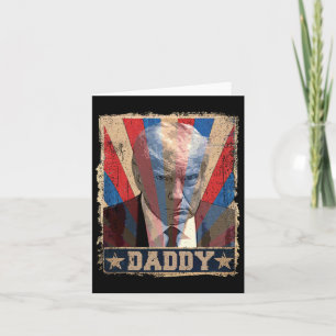 Carte Chemise Daddy Trump Funny - Papa Trump Vintage 2