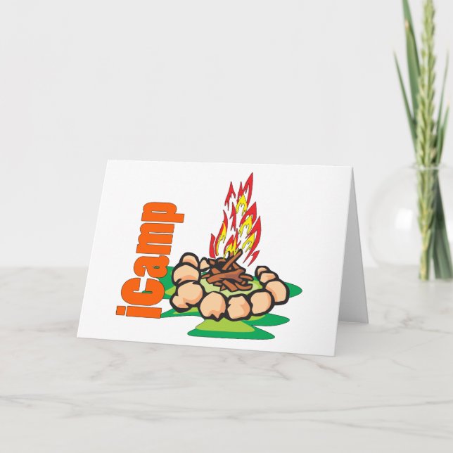 Carte Chemise de camping iCamp (Devant)
