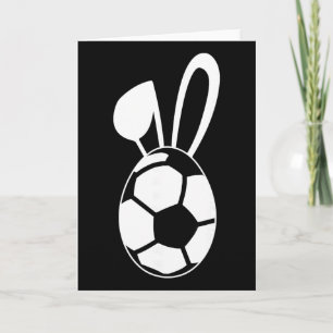 Carte Chemise de l'œuf de football mignon - Cadeau de l'