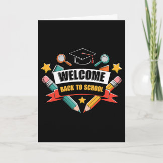 Carte Chemise de rentrée scolaire Mignonne 2025 Apple Ét