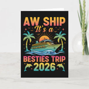 Carte Chemise de voyage pour filles Aw Ship C'est un voy