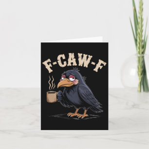 Carte Chemise F Caw F T Café Corbeau Gothique Corbeau Dr