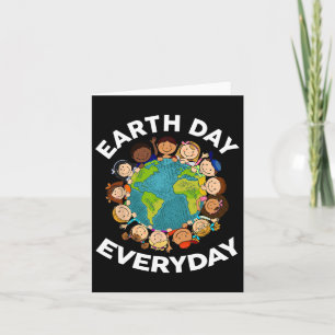 Carte Chemise pour la Journée de la Terre tous les jours