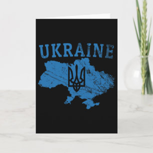 Carte Chemise Ukraine Ukrainien Tryzub Patriotique Souti