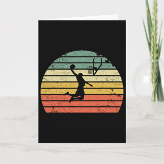 Carte Chemise Vintage Retro Sketll Dunk Couleurs Coucher