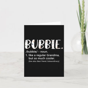 Carte Chemises Bubbie pour femmes idée de fête des mères