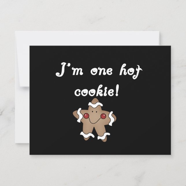 Carte Chemises et cadeaux Hot Cookie (Devant)