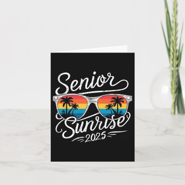 Carte Chemises Senior Sunrise 2025 Chemise Seniors de Cl (Devant)