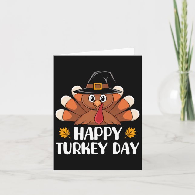 Carte Chemises Thanksgiving Pour Enfants Garçons Toddler (Devant)