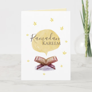 Carte Chèque-cadeau de Ramadan Kareem