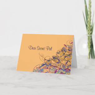 Carte Cher Pal Secret