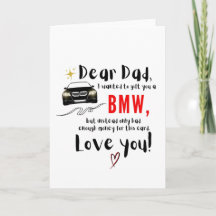 Cher papa et BMW
