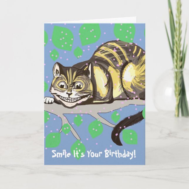 Carte Cheshire Cat (Devant)