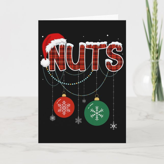 Carte Chestnuts Matching Family Fun Couples Chest Nuts C (Devant)