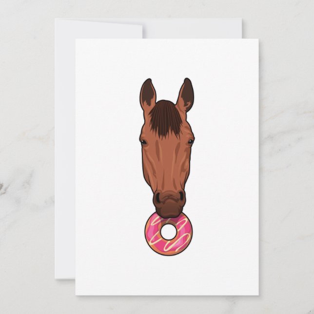Carte Cheval avec beigne (Devant)
