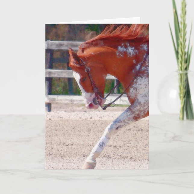 Carte Cheval de peinture (Devant)