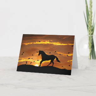 Carte Cheval Divorce Encouronnement