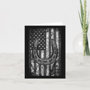 Carte Cheval Horsescute Ss Cute Ss American Flag Usa