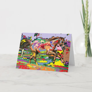 Carte cheval Portrait 3