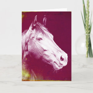 Carte Cheval Violet, Anniversaire