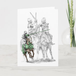 Carte Chevaliers de la Renaissance médiévale
