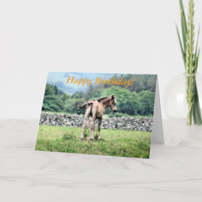 CARTE CHEVAUX (Devant)