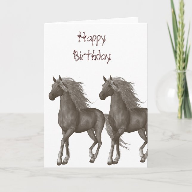 Carte Chevaux (Devant)
