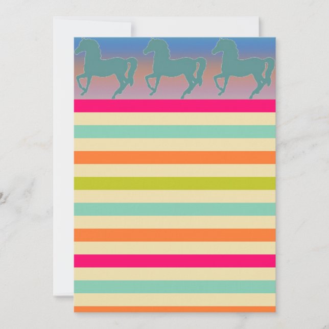 Carte Chevaux (Devant)