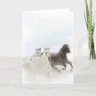 Carte Chevaux de neige