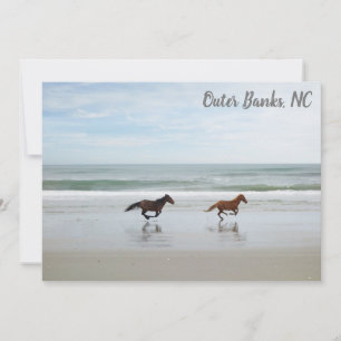 Carte Chevaux sauvages Banques extérieures OBX Corolla N