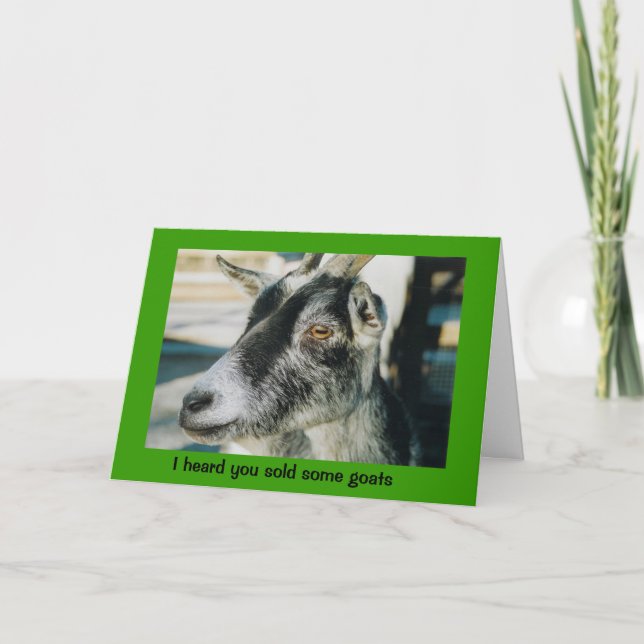 Carte Chèvre (Devant)