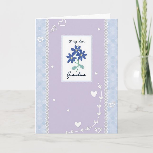 Carte Chevron Pastel Affection (Devant)