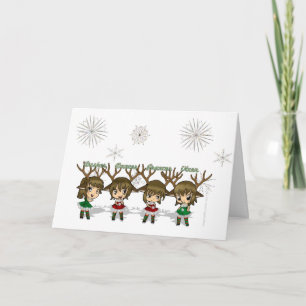 Carte Chibi Deer