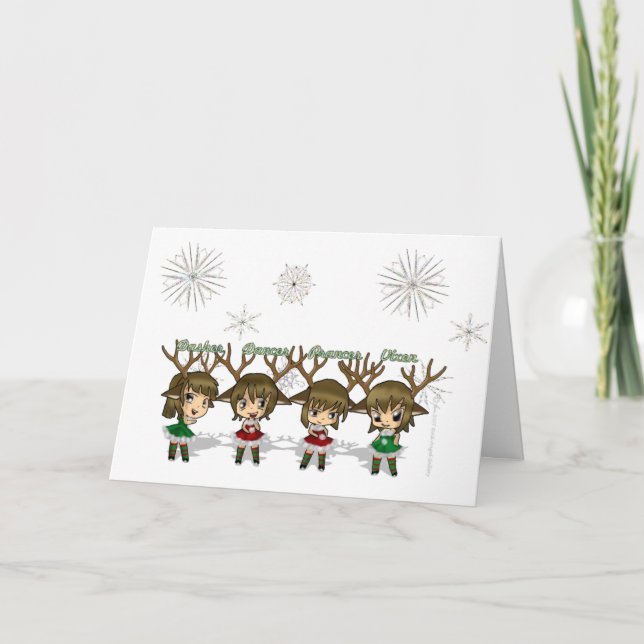 Carte Chibi Deer (Devant)