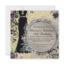 Chic Elegant Fabulous 50e anniversaire