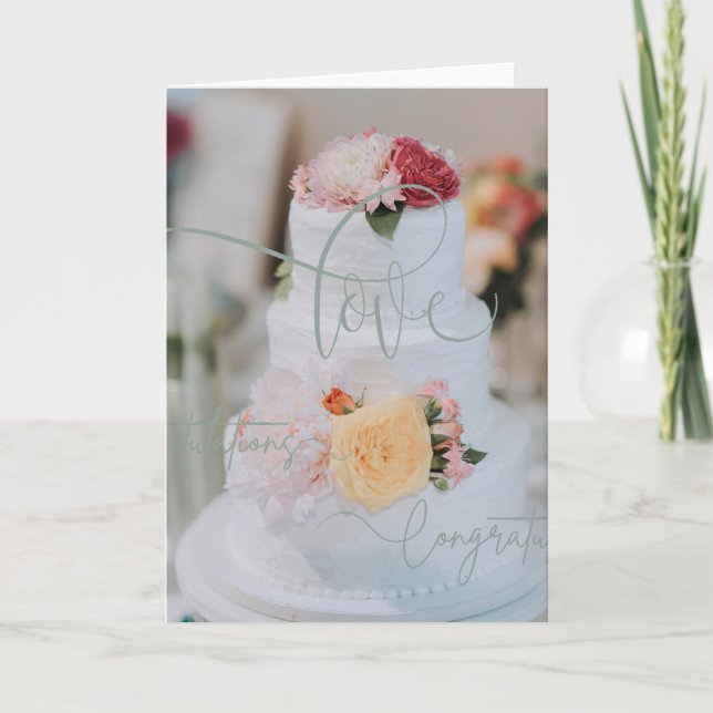 Carte Chic Mariage Lifestyle Folded Greeting Card (Devant)